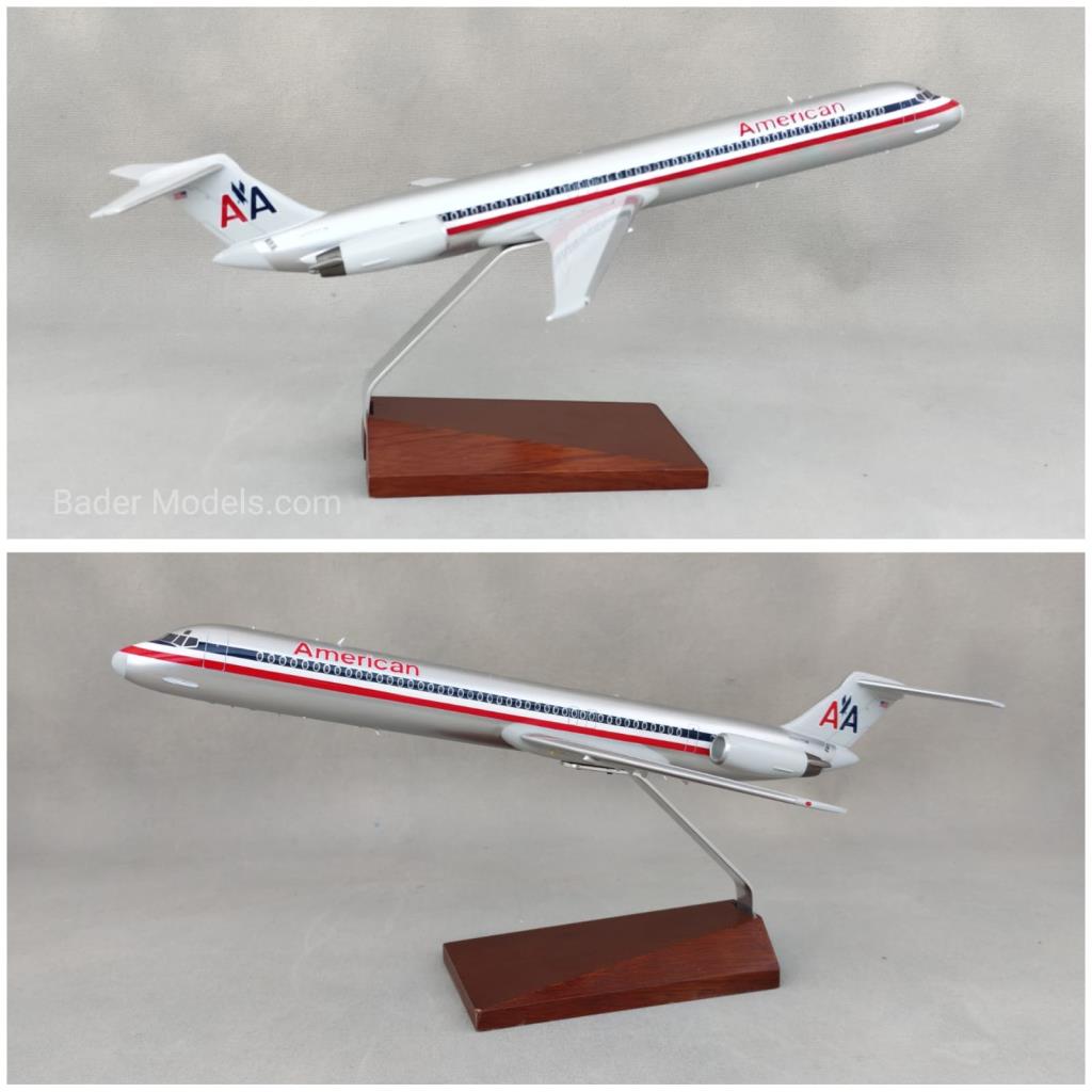 CLEARANCE American - MD-80 - (1:100)